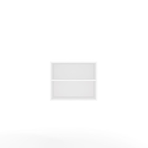 NADSTAWKA OPENO 60CM MODUŁOWA PÓŁKA DO GARDEROBY SYPIALNI BIAŁY MAT