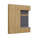 GARDEROBA HAGA DO PRZEDPOKOJU 2X SZAFA 2X WIESZAK Z SIEDZISKIEM DĄB ARTISAN
