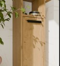 SZAFKA ŁAZIENKOWA MEXY SŁUPEK REGAŁ 1 DRZWI 4 PÓŁKI DĄB ARTISAN