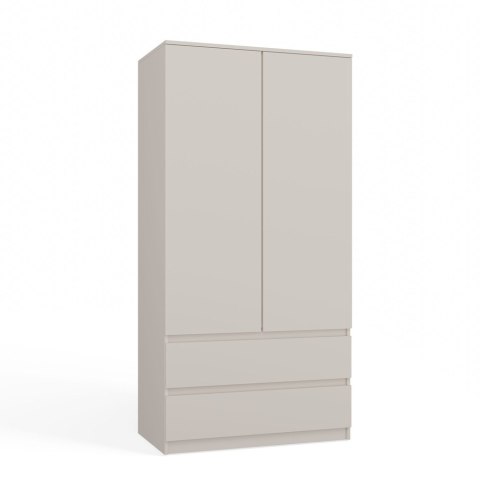 SZAFA DWUDRZWIOWA MALWA 90CM 2 SZUFLADY KOLOR: KASZMIR