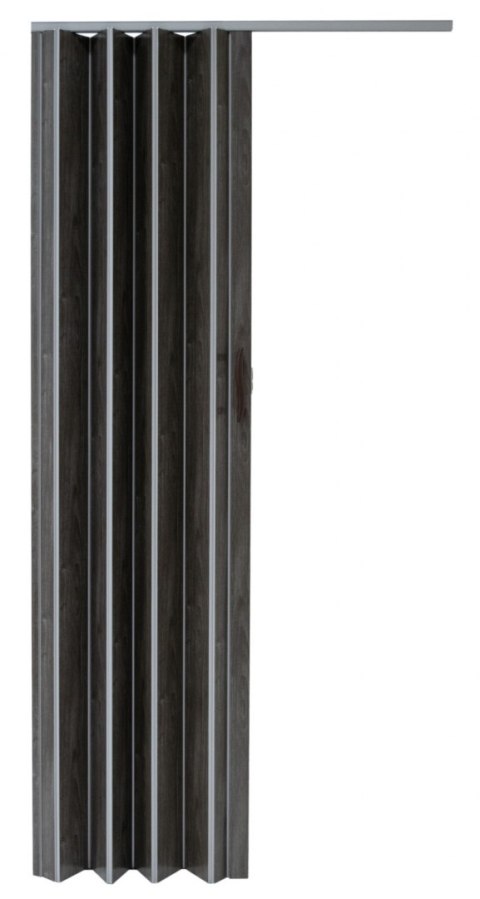 Drzwi harmonijkowe 001P DĄB GRAFIT MAT - 80 cm Drzwi harmonijkowe 001P DĄB GRAFIT MAT - 80 cm